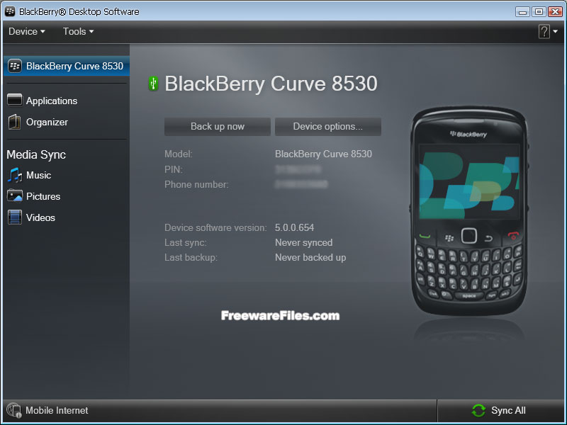 blackberry desktop manager 5